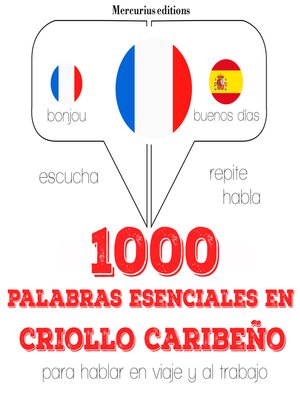 cover image of 1000 palabras esenciales en criollo caribeño